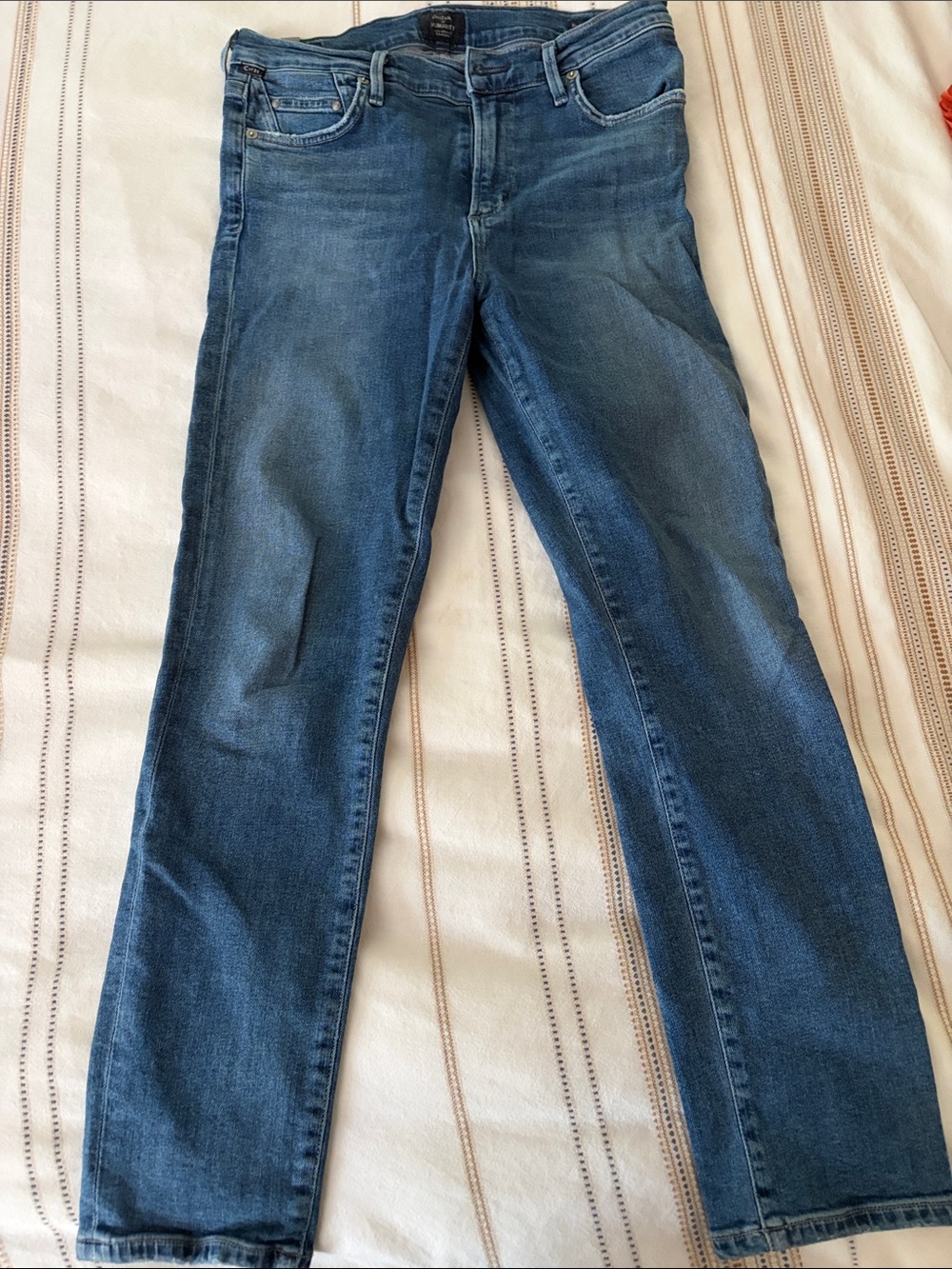 Citizens Of Humanity faded blue denim jeans - 28